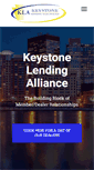 Mobile Screenshot of keystonelendingalliance.com